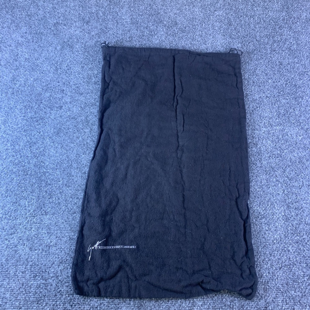 Giuseppe Zanotti Dust Bag Black Logo Drawstring Authentic Cloth Shoes Storage